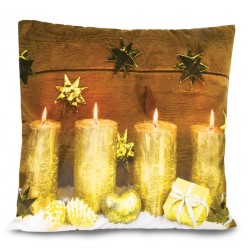 Fata de perna decorativa LED lumanari